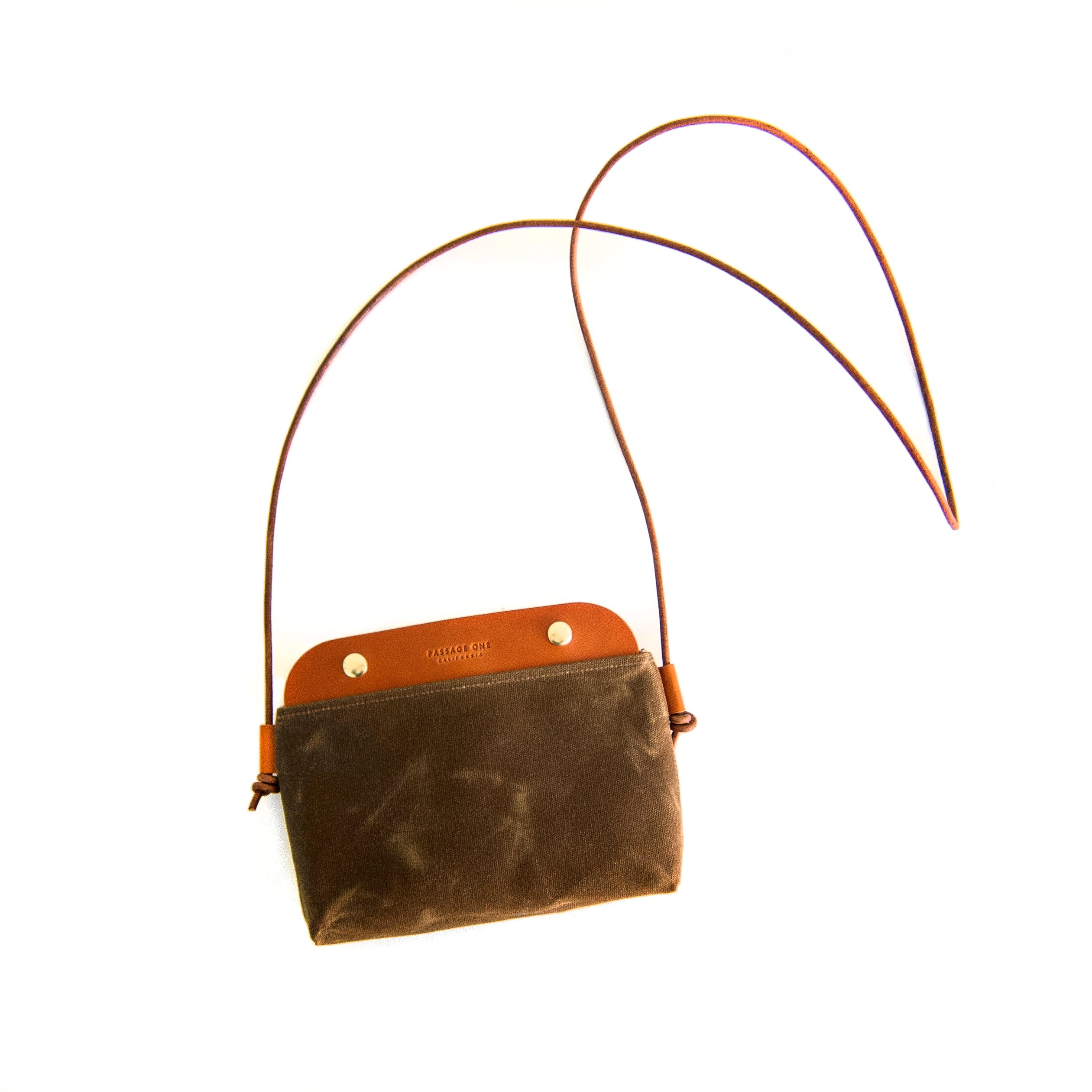 Mallorca Crossbody Bag - Cinnamon Waxed – Passage One