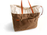 Cabo Tote Bag - Olive Waxed