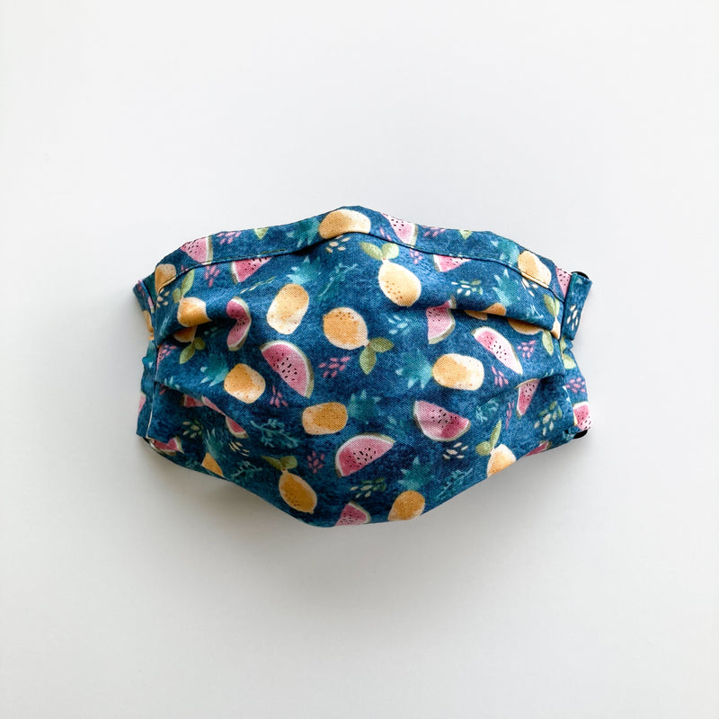 Adult Reusable Face Mask - Lemon Watermelon Mix